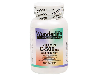 Vitamin C 500mg with Rose Hips