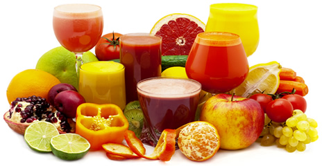Benefits of juicing - fruits image