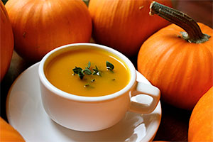 Pumpkin Recipes For Breakfast - Light pumpkin soup image